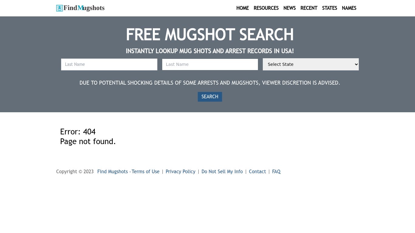 Find North Carolina Mugshots - Find Mugshots